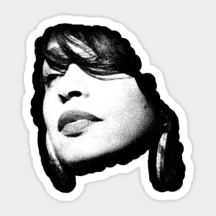 Black STYLE Sade Adu Singgle album Sticker